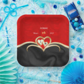 結婚の ペーパープレート (パーティー)