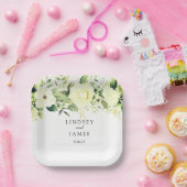 結婚の ペーパープレート (パーティー)