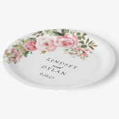 結婚の ペーパープレート (アングル)