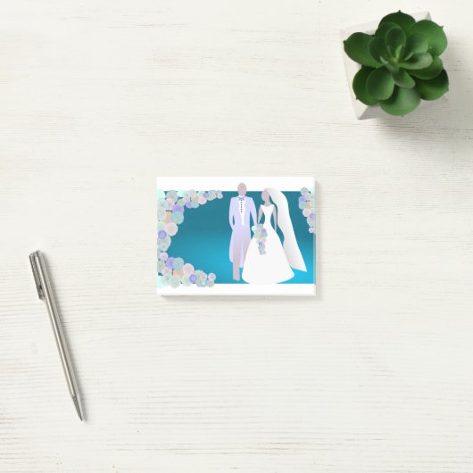 結婚の ポストイット (オフィス)