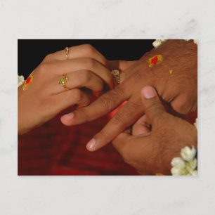 結婚の ポストカード