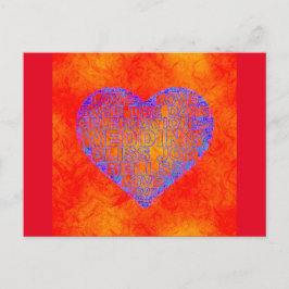 結婚の ポストカード