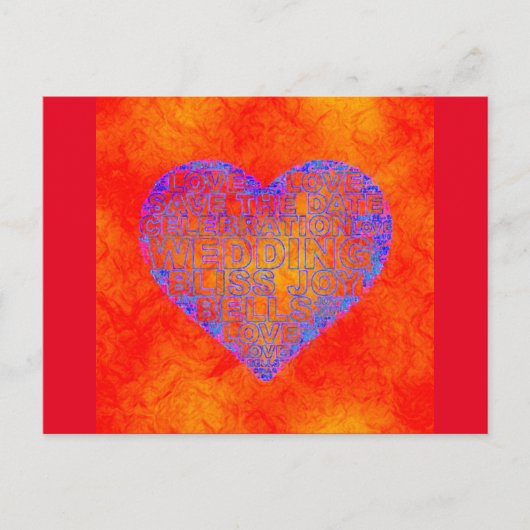結婚の ポストカード (正面)