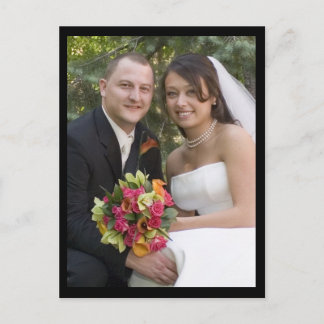 結婚の ポストカード
