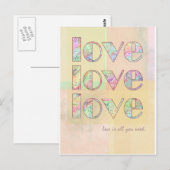 結婚の ポストカード (正面/裏面)