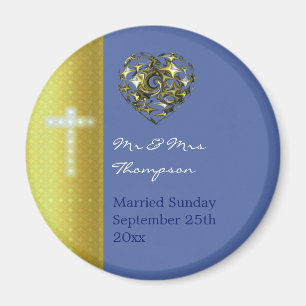 結婚の マグネット