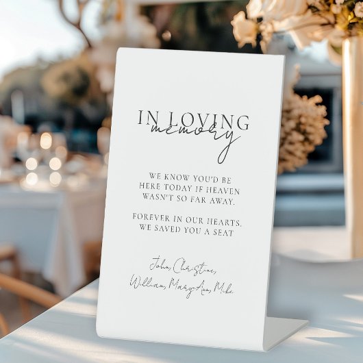 結婚の、メモリアル、ホワイト、 台座サイン