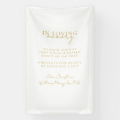 結婚の、メモリアル、ホワイト、 横断幕 (縦)