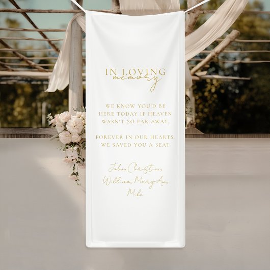 結婚の、メモリアル、ホワイト、 横断幕