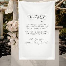 結婚の、メモリアル、ホワイト、 横断幕