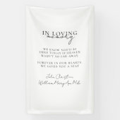 結婚の、メモリアル、ホワイト、 横断幕 (縦)