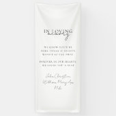 結婚の、メモリアル、ホワイト、 横断幕 (縦)