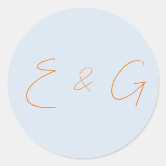 結婚の ラウンドシール (正面)