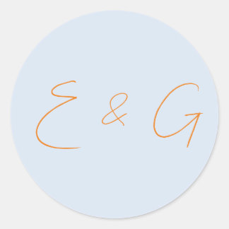 結婚の ラウンドシール