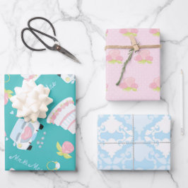 結婚の ラッピングペーパーシート