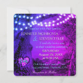 結婚の |ラブリーカラー 招待状 (正面)