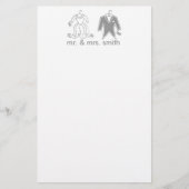 結婚の 便箋 (正面)