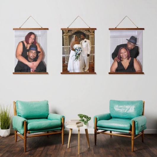 結婚の 吊り下げ型タペストリー (リビング)