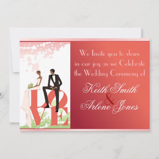 〜結婚の 招待状 (正面)