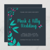 結婚の 招待状 (正面/裏面)