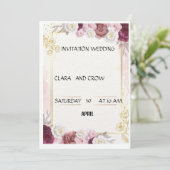 結婚の 招待状 (スタンド正面)