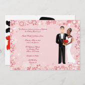 〜結婚の 招待状 (正面/裏面)