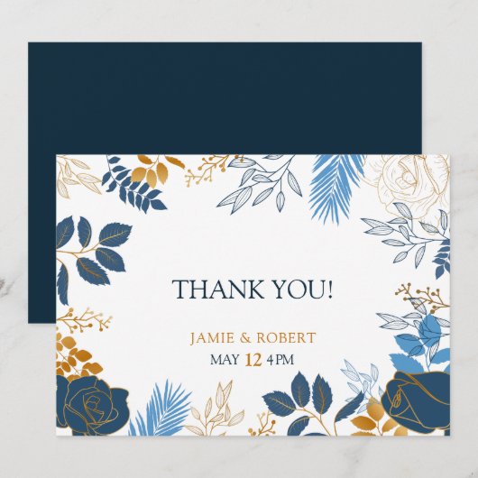 結婚の 招待状 (正面/裏面)