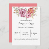 〜結婚の 招待状 (正面/裏面)