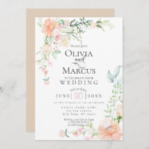 結婚の |春パステル水彩花