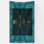 結婚の 横断幕 (縦)