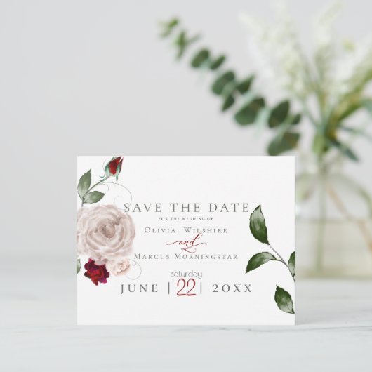 結婚の |水の色ダスティバラとメルロフローラ セーブザデート (スタンド正面)