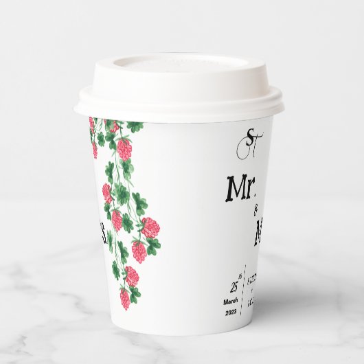 結婚の 紙コップ (左)