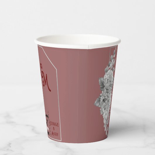 結婚の 紙コップ (右)