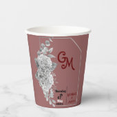 結婚の 紙コップ (正面)