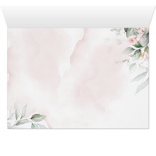 結婚の |素晴らしコテージピンクの水のカラーバラ (内部横(下))