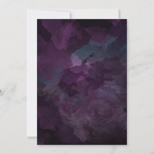 結婚の | Dusty Plum Purple Jaspe (裏面)