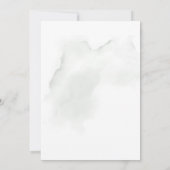 結婚の | Woodland Greenery Boho Eucalyptus Invita 招待状 (裏面)