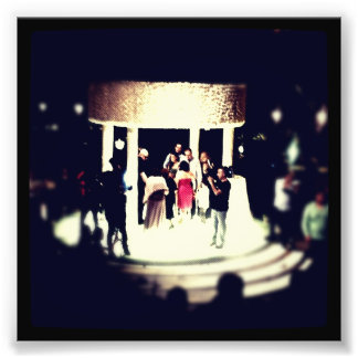 結婚のAフーパ フォトプリント           