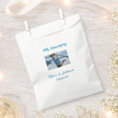 結婚のAnniversary add name year画像文字の数 フェイバーバッグ (クリップ留めされた状態)