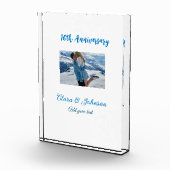 結婚のAnniversary add name year画像文字の数 フォトブロック (右)