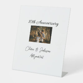 結婚のAnniversary add name year画像文字の数 台座サイン