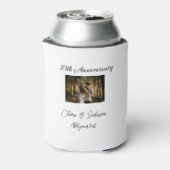 結婚のAnniversary add name year画像文字の数 缶クーラー (缶裏面)