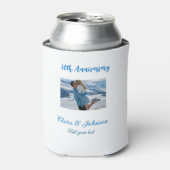 結婚のAnniversary add name year画像文字の数 缶クーラー (缶正面)