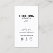 結婚のBouquet Photographer、イベントプランナー 名刺 (裏面)