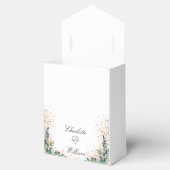 結婚のeucalyptusグリッター名感謝してい前 フェイバーボックス (オープン)