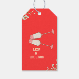 結婚のGIFTThank Youラベル ギフトタグ