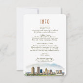 結婚のINFOと詳細New Orleans 招待状 (正面)