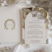結婚のInsert INFOヴィンテージアールヌーボーミュシャ 箔シーズンポストカード