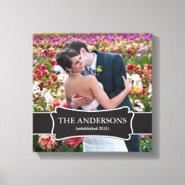 結婚のPhotoラップされたキャンバス キャンバスプリント