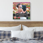 結婚のPhotoラップされたキャンバス キャンバスプリント (インサイチュ (寝室))